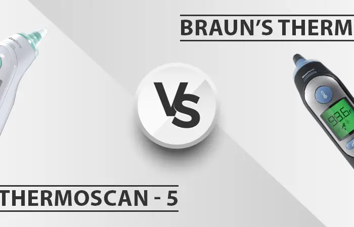 Braun Thermoscan 5 vs 7 | IRT 6500 vs IRT 6520