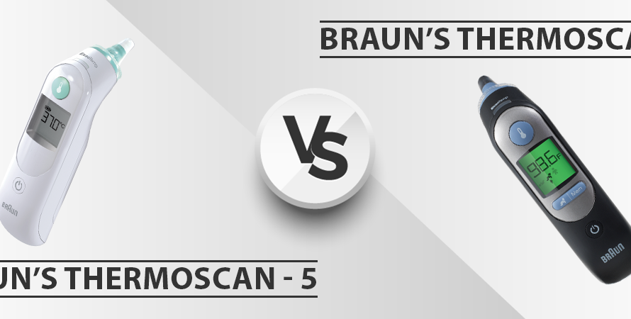 Braun Thermoscan 5 vs 7 | IRT 6500 vs IRT 6520