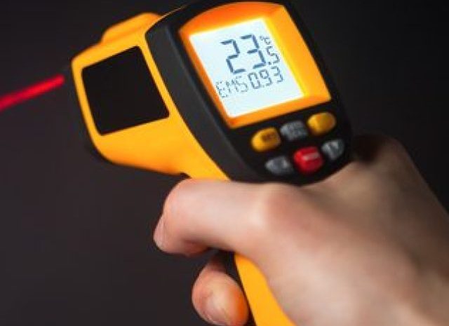 How to reset infrared thermometer